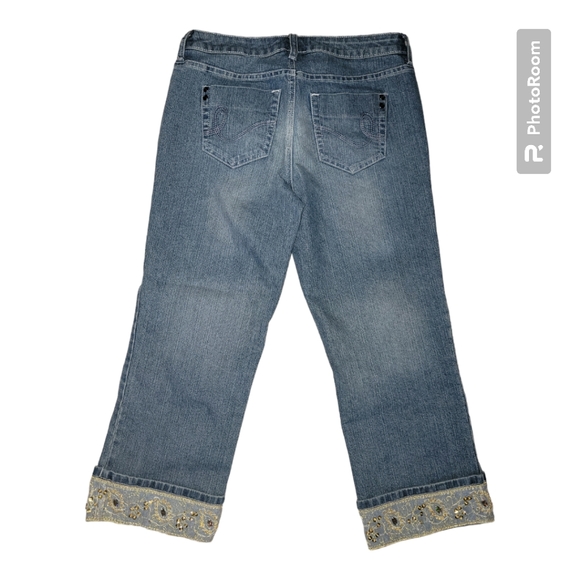 Apt 9 cropped jeans size 4 - Picture 2 of 3